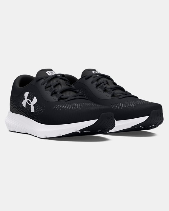 Men's UA Rogue 4 Running Shoes in Black image number 3